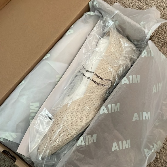 MIA Kerri Ballet Knit Flat Bone 9 - Picture 7 of 7